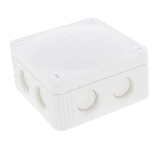 Wiska COMBI 308/5 WH Polypropylene 85 x 85 x 51mm Enclosure White (with 5 Pole Terminal)