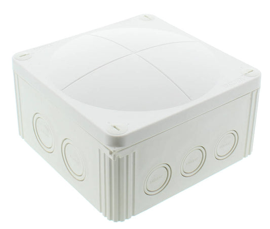 Wiska Combi 1010/5 WH Polypropylene 140 x 140 x 82mm Enclosure White (with 5 Pole Terminal)