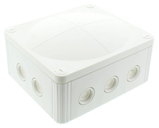 Wiska Combi 1210/5 WH Polypropylene 160 x 140 x 81mm Enclosure White (with 5 Pole Terminal)