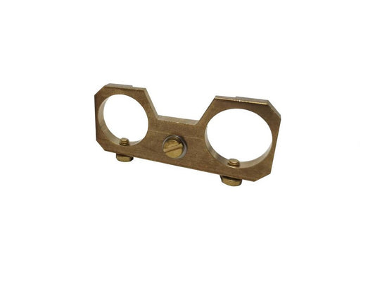 Wiska Combi 407 2 x M20 Brass Earthing Plate