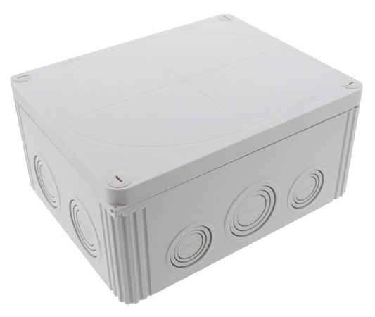 Wiska Combi 1610/3 LG Polypropylene 200 x 160 x 94mm Enclosure Grey (with 3 Pole Terminal)