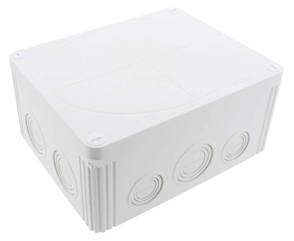 Wiska Combi 1610/3 WH Polypropylene 200 x 160 x 94mm Enclosure White (with 3 Pole Terminal)