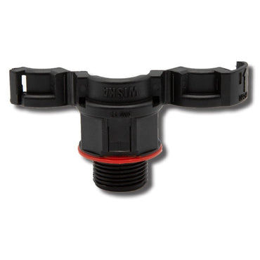 Wiska Brace 25mm Flexible Black Conduit Contractor Pack c/w 10 Glands & Locknuts IP68