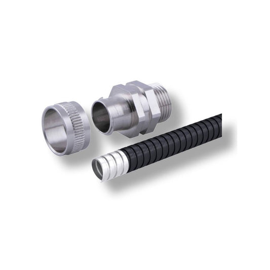 Wiska Brace 20mm Galvanised Black PVC Coated Contractor Pack c/w 10 Swivel Glands & Locknuts IP54
