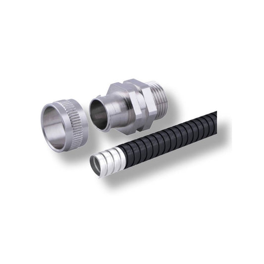 Wiska Brace 25mm Galvanised Black PVC Coated Contractor Pack c/w 10 Swivel Glands & Locknuts IP54