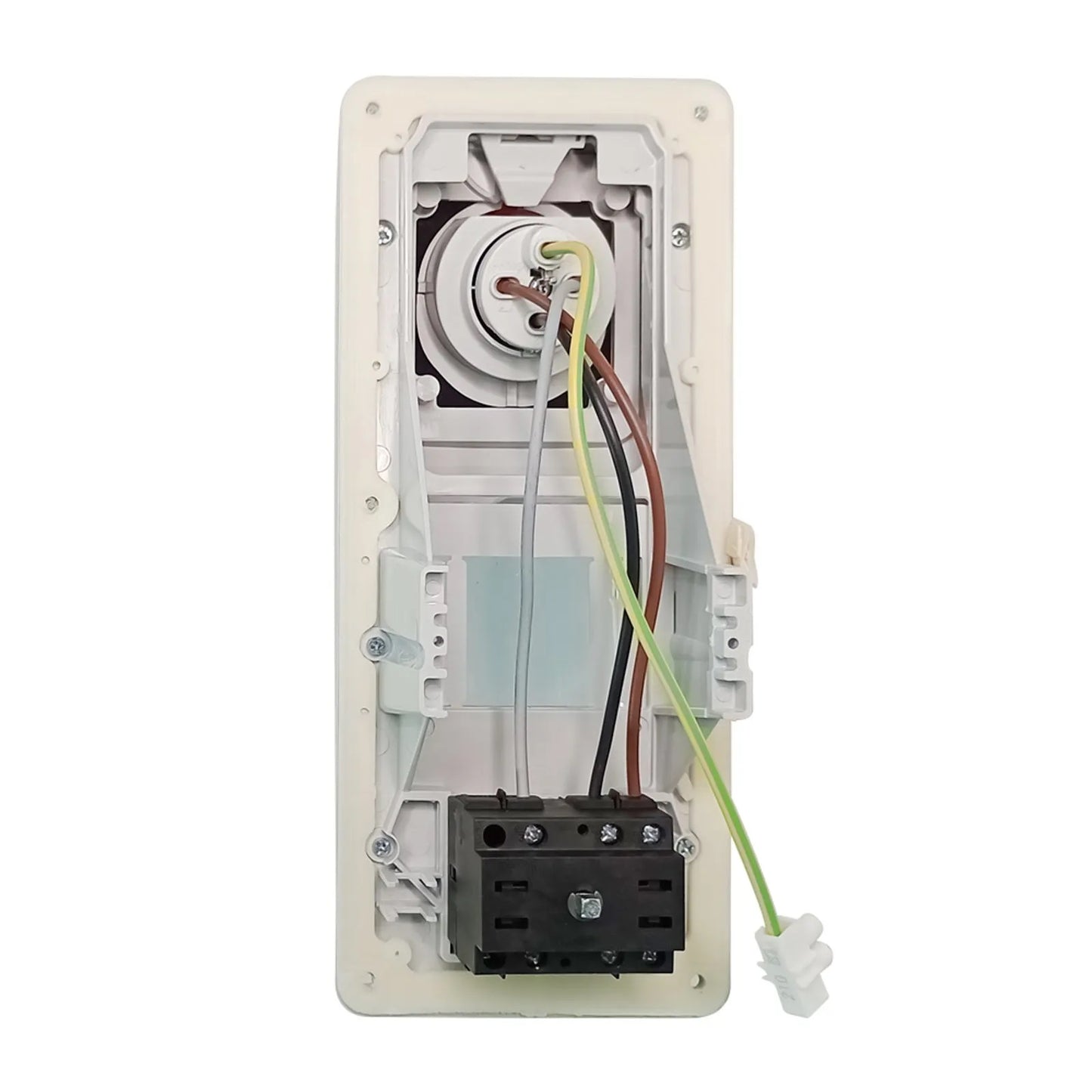 Famatel 16A 3P+E 6h 415V Vertical Switched Sockets IP44 Red