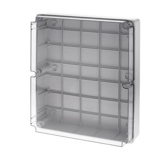 Wiska CLWIB15 Clear Lid Smooth Sided Grey Enclosure 460 x 380 x 120mm