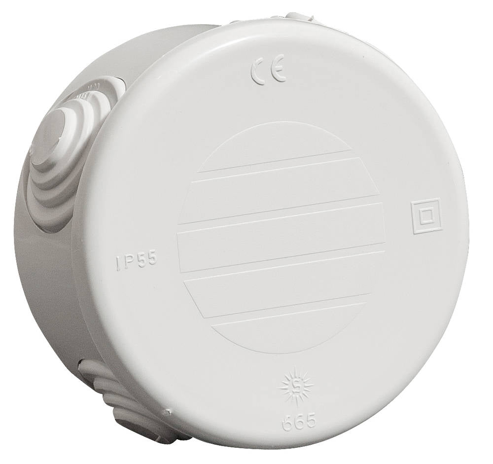 Wiska WIB6 Cones Grey Enclosure Ø77 x 40mm