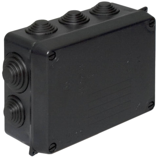 Wiska WIB1/E Cones Black Enclosure 110 x 110 x 60mm