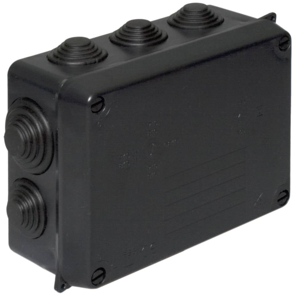 Wiska WIB3/E Cones Black Enclosure 165 x 145 x 84mm