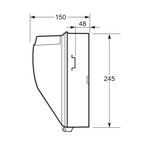 Famatel 17th Edition Caravan Hook Up 1 x 16A 2P+E Socket 1 x 10A RCBO DP 30mA