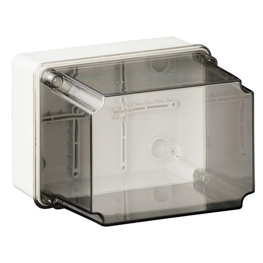 Wiska DLWIB9 Deep Clear Lid Smooth Sided Grey Enclosure 150 x 110 x 140mm