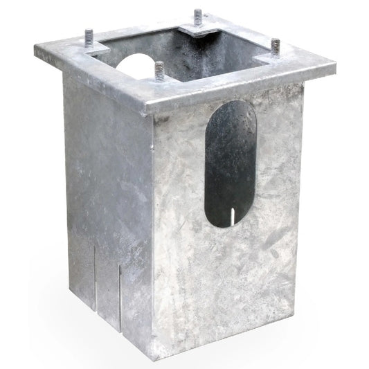 Rolec Classic Midi Galvanised Steel Ground Mounting Base