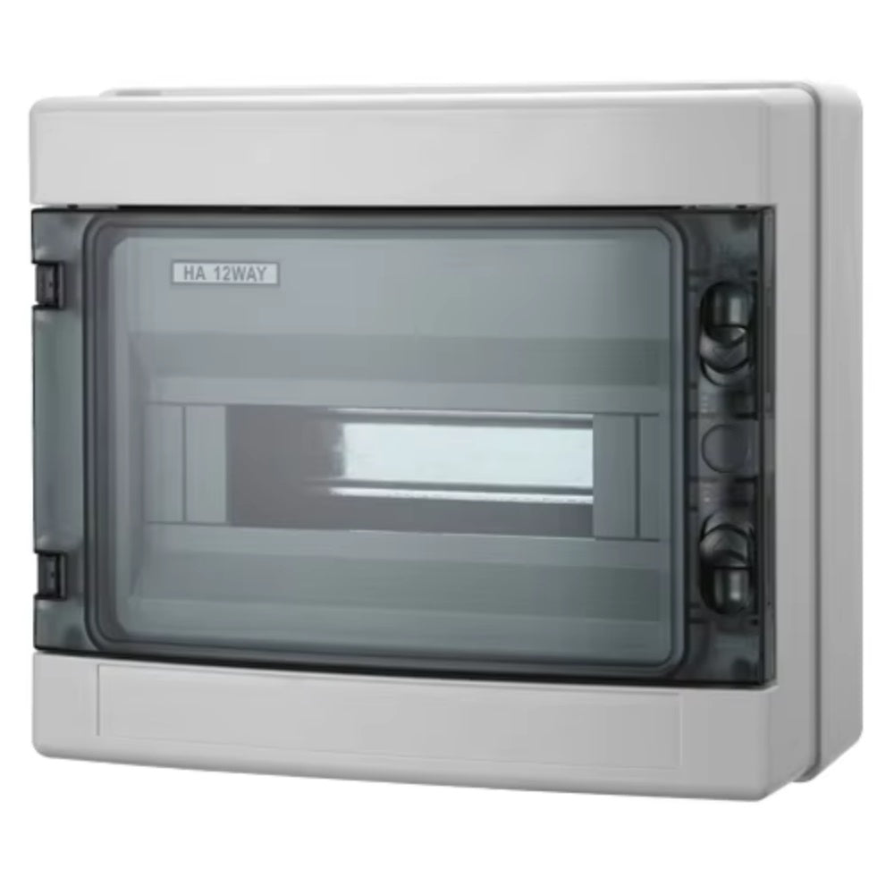 ESR 12 Way IP65 Consumer Unit ABS 260 x 295 x 140