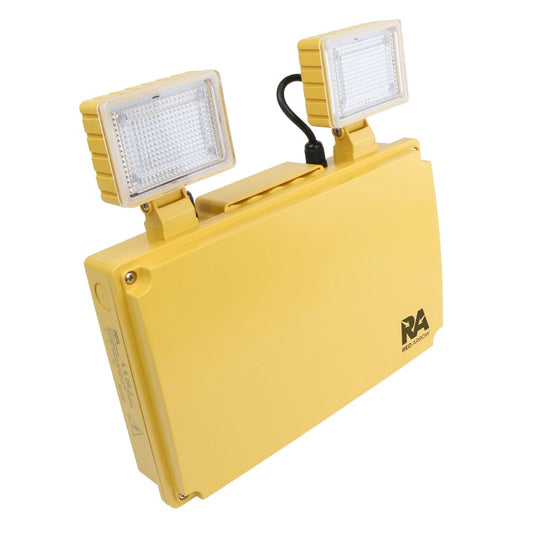 Red Arrow Juno 65 Site Emergency LED Twin Spot - JUNS/500Y