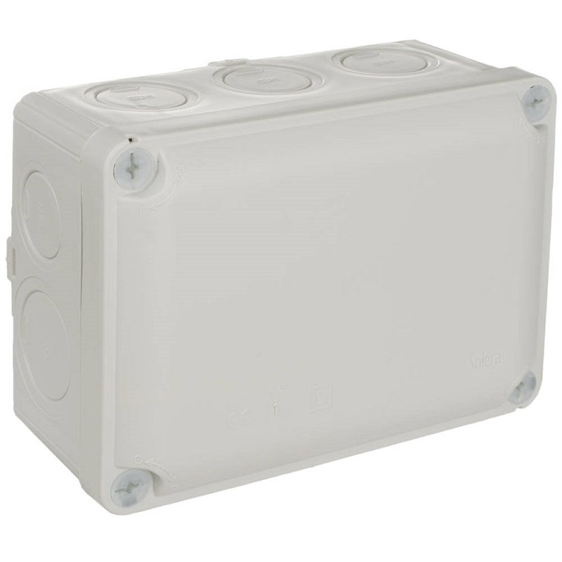 Wiska WUB2 Pre-Cut 8 x M25 + 2 x M32 Openings Grey Enclosure 160 x 120 x 71mm