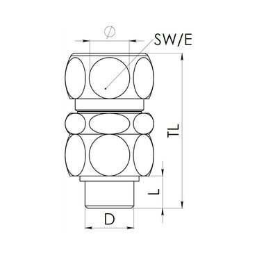 Wiska ShieldGland M32 Pack Pro IP68 c/w Brass Locknut, Spring Clip & Earth Tag Clamping Range 24-36mm (2 Per Pack)