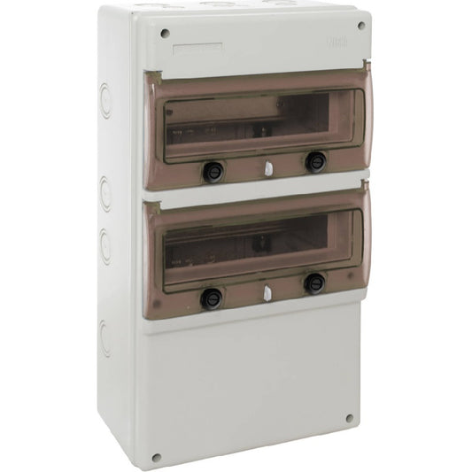 Wiska Indubox Insulated IP65 Weatherproof Consumer Unit Enclosure 22 Modules