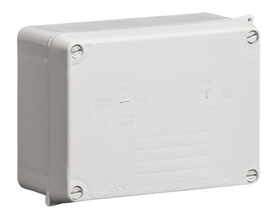 Wiska WIB2 Smooth Sided Grey Enclosure 160 x 120 x 70mm