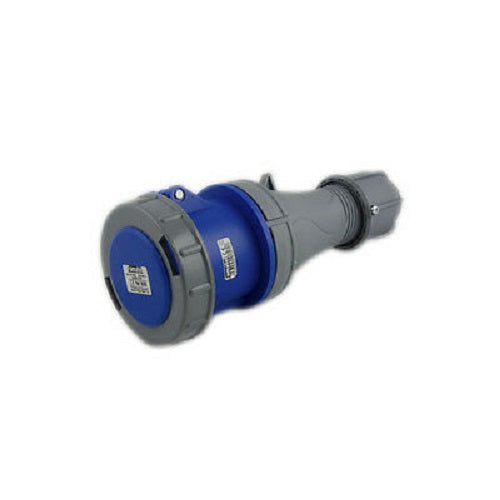 Famatel 63A 2P+E 6h 240V Coupler IP67 Blue