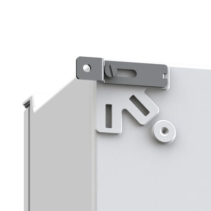 Allbro ALLBROX 3 350 x 250 x 200mm IP66 GRP Enclosure c/w GRP Back Plate - ALL-003