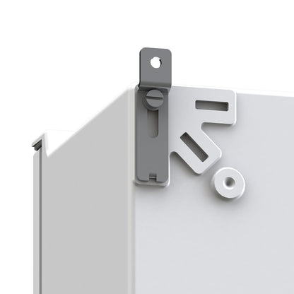 Allbro ALLBROX 3 350 x 250 x 200mm IP66 GRP Enclosure c/w GRP Back Plate - ALL-003