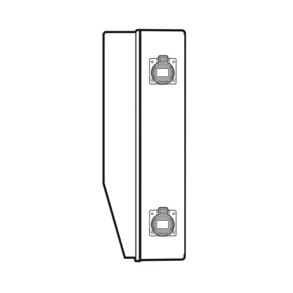 Famatel 17th Edition Caravan Hook Up 4 x 16A 2P+E Socket 4 x 10A RCBO DP 30mA 4 x MID Approved Meter