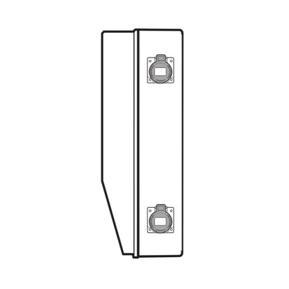 Famatel 17th Edition Caravan Hook Up 4 x 16A 2P+E Socket 4 x 10A RCBO DP 30mA 4 x MID Approved Meter