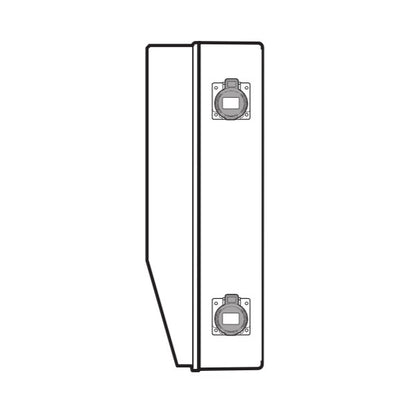 Famatel 17th Edition Caravan Hook Up 4 x 16A 2P+E Socket 4 x 16A RCBO DP 30mA 4 x MID Approved Meter